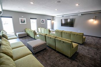 Movie Theatre at Linc, Des Moines Iowa   